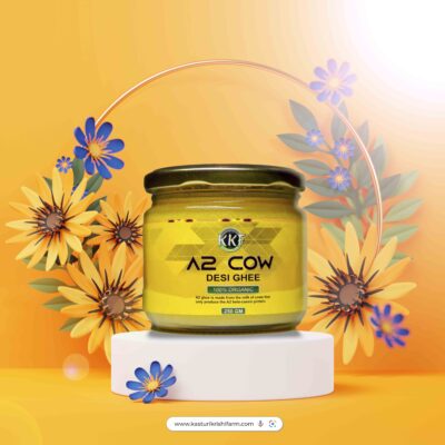 Cow A2 Ghee - Made From Curd 100% Organic